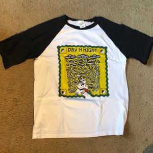 Baseball T-shirt midsleeve